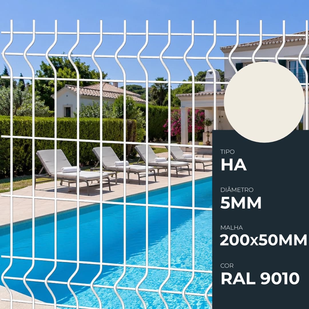 Painel Plastificado HA - Branco RAL9010