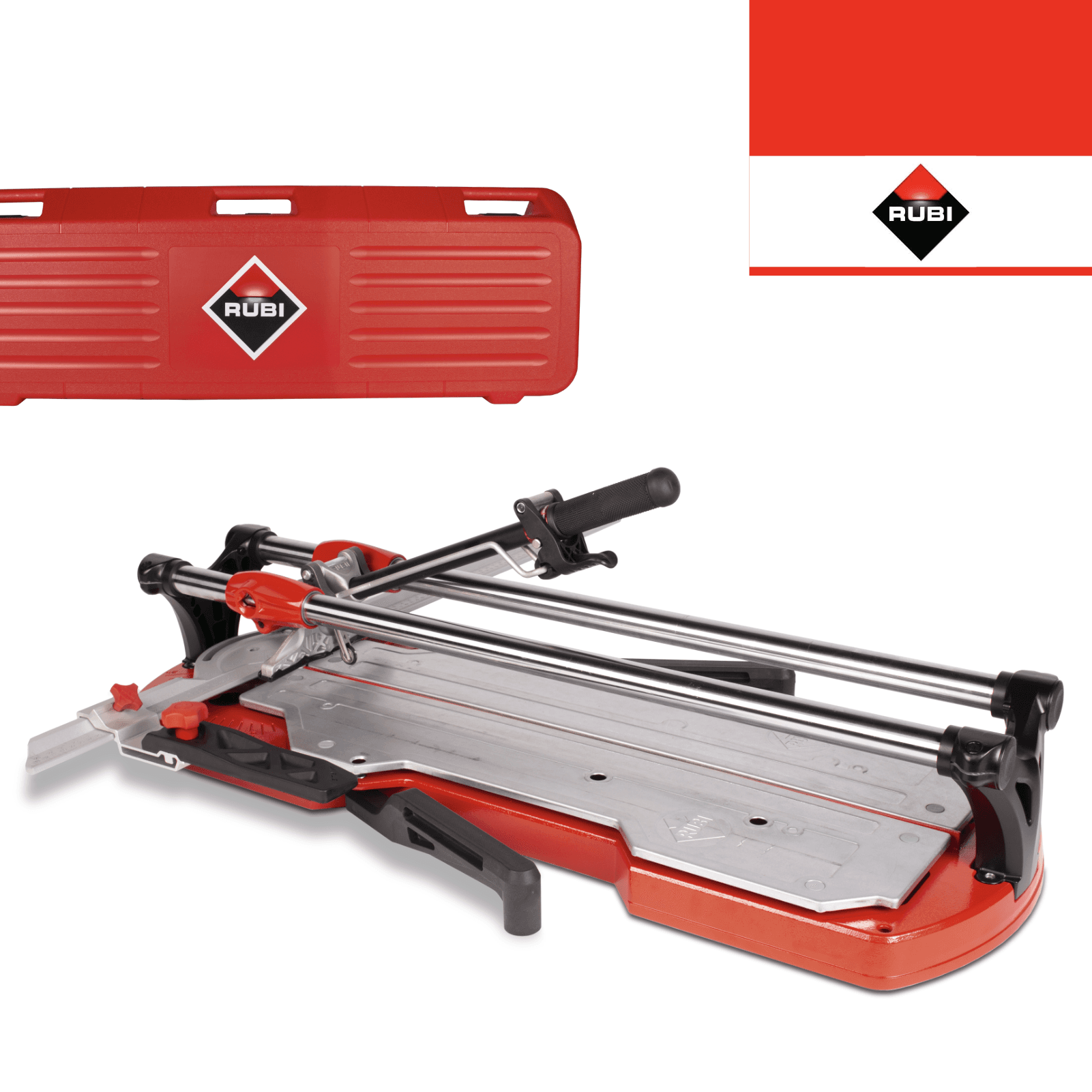 Cortador de Cerâmica Manual Rubi Profissional TX-710 Max + Mala 