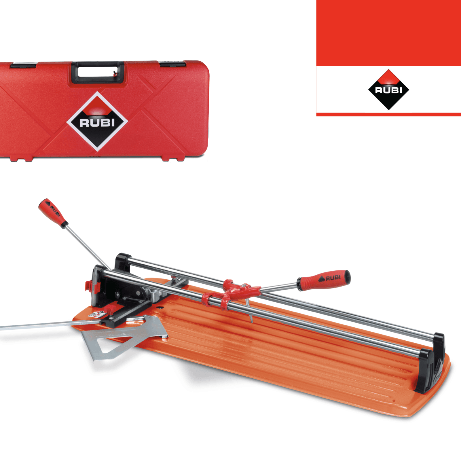 Cortador de Cerâmica Manual Rubi Profissional TS-66 Max + Mala (18922)