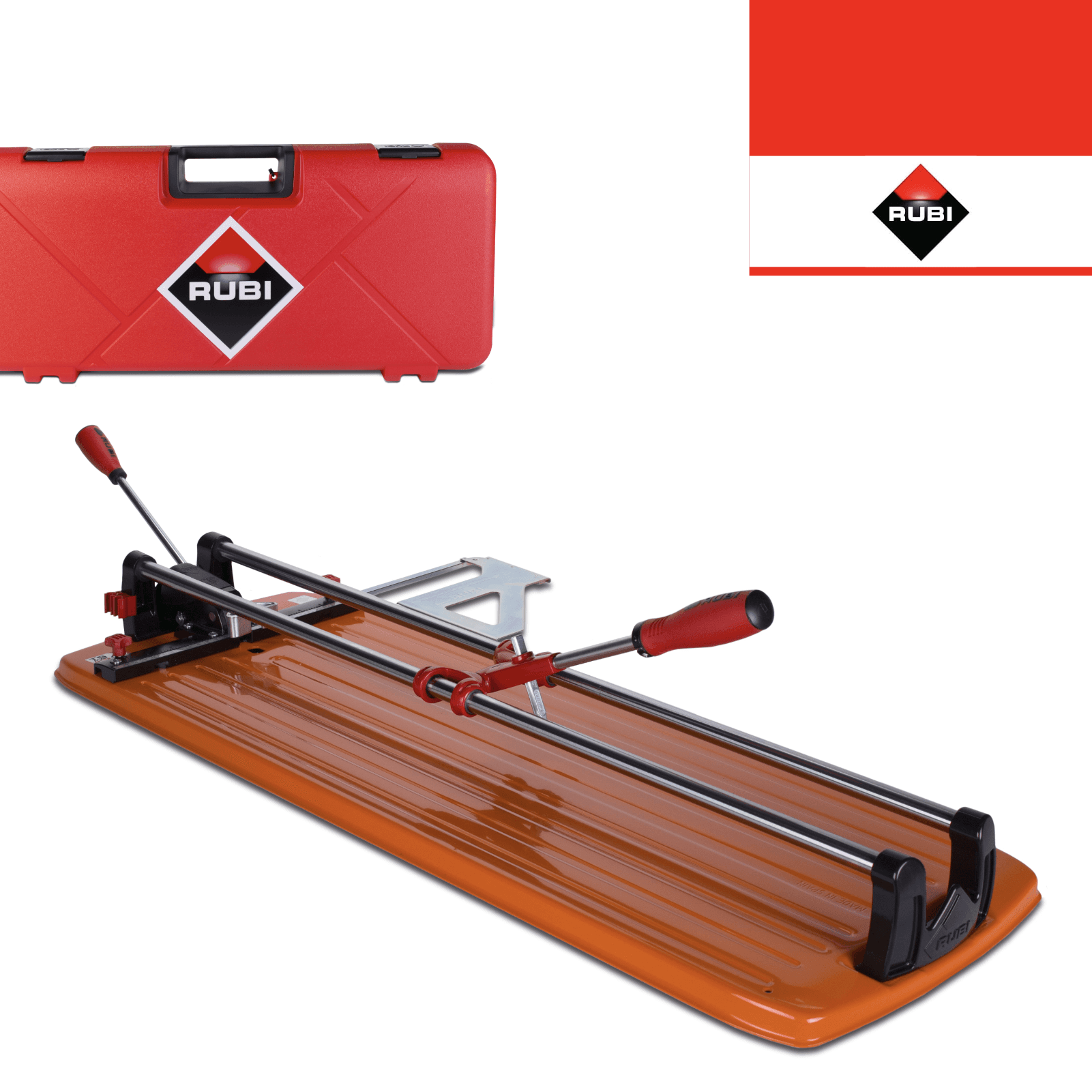 Cortador de Cerâmica Manual Rubi Profissional TS-75 Max + Mala (18923)