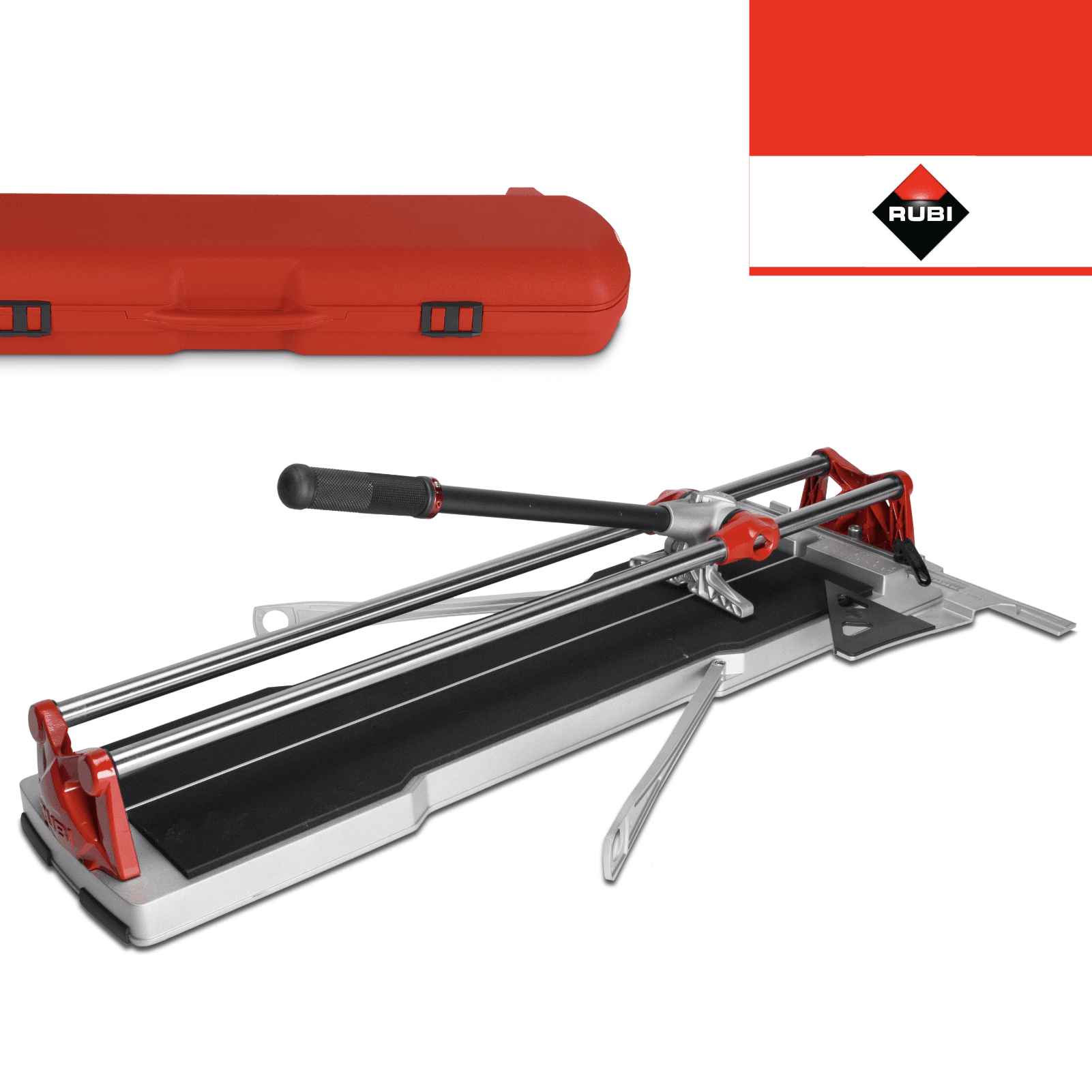 Cortador de Cerâmica Manual Rubi Profissional Speed-72 Magnet + Mala 