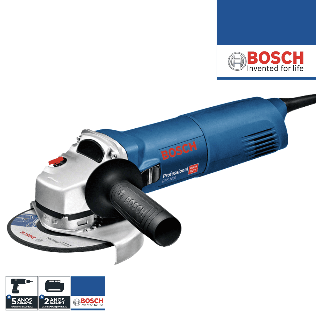 Rebarbadora Bosch Profissional GWS 1400 125MM (0601824800)