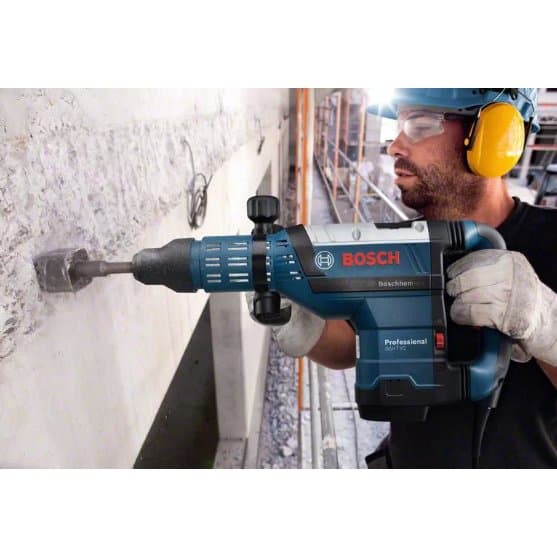 Martelo Demolidor Elétrico Bosch Profissional 8KG GSH 7 VC + Mala (0611322000)