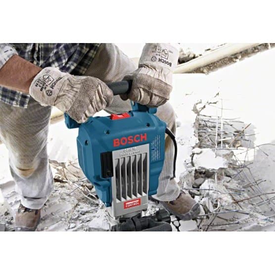 Martelo Demolidor Hexagonal Elétrico Bosch Profissional GSH 16-30 16KG + Mala (0611335100)