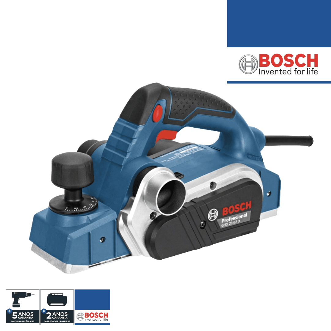 Plaina Bosch Profissional GHO 26-82 D (06015A4301)