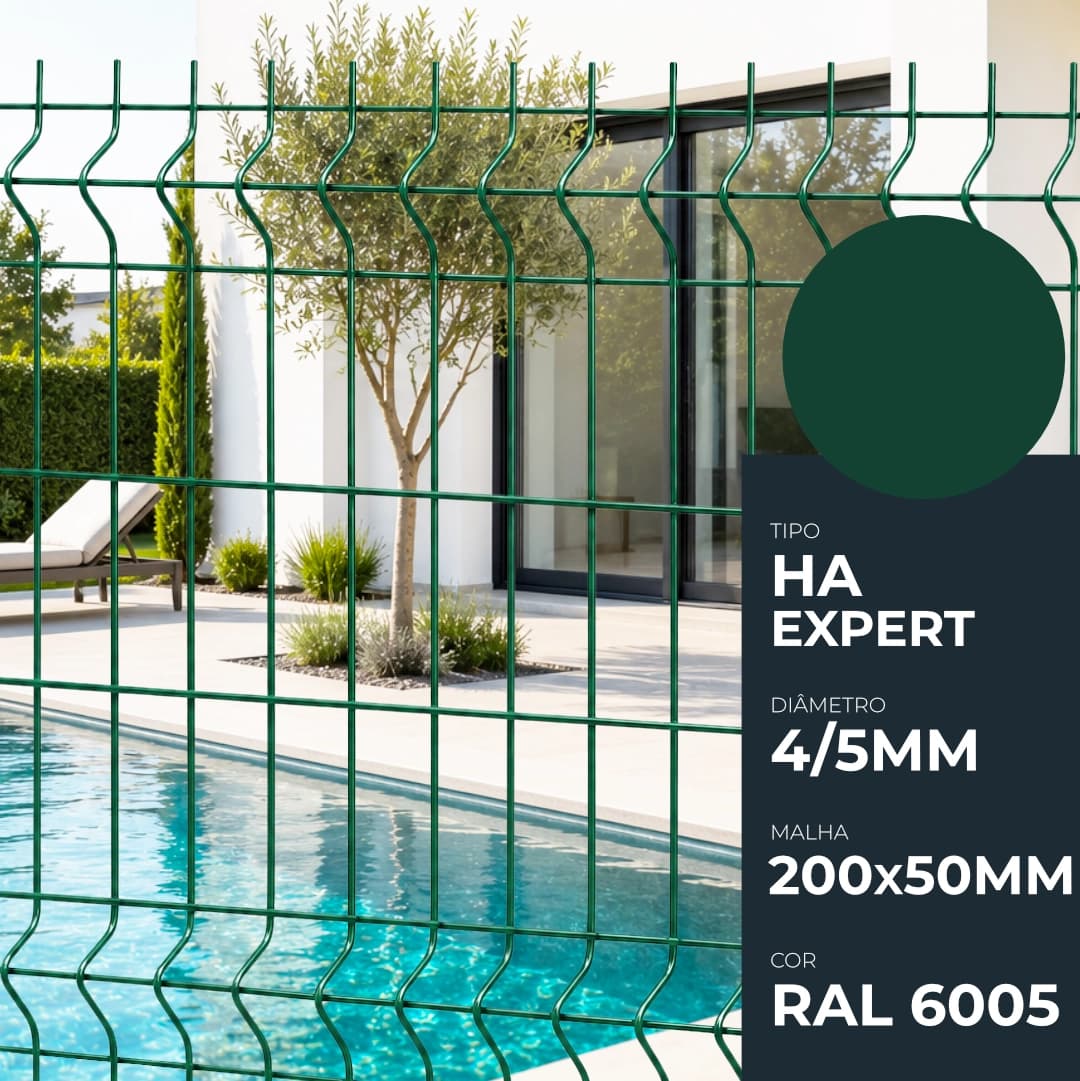 Painel Plastificado HA Expert - Verde RAL6005