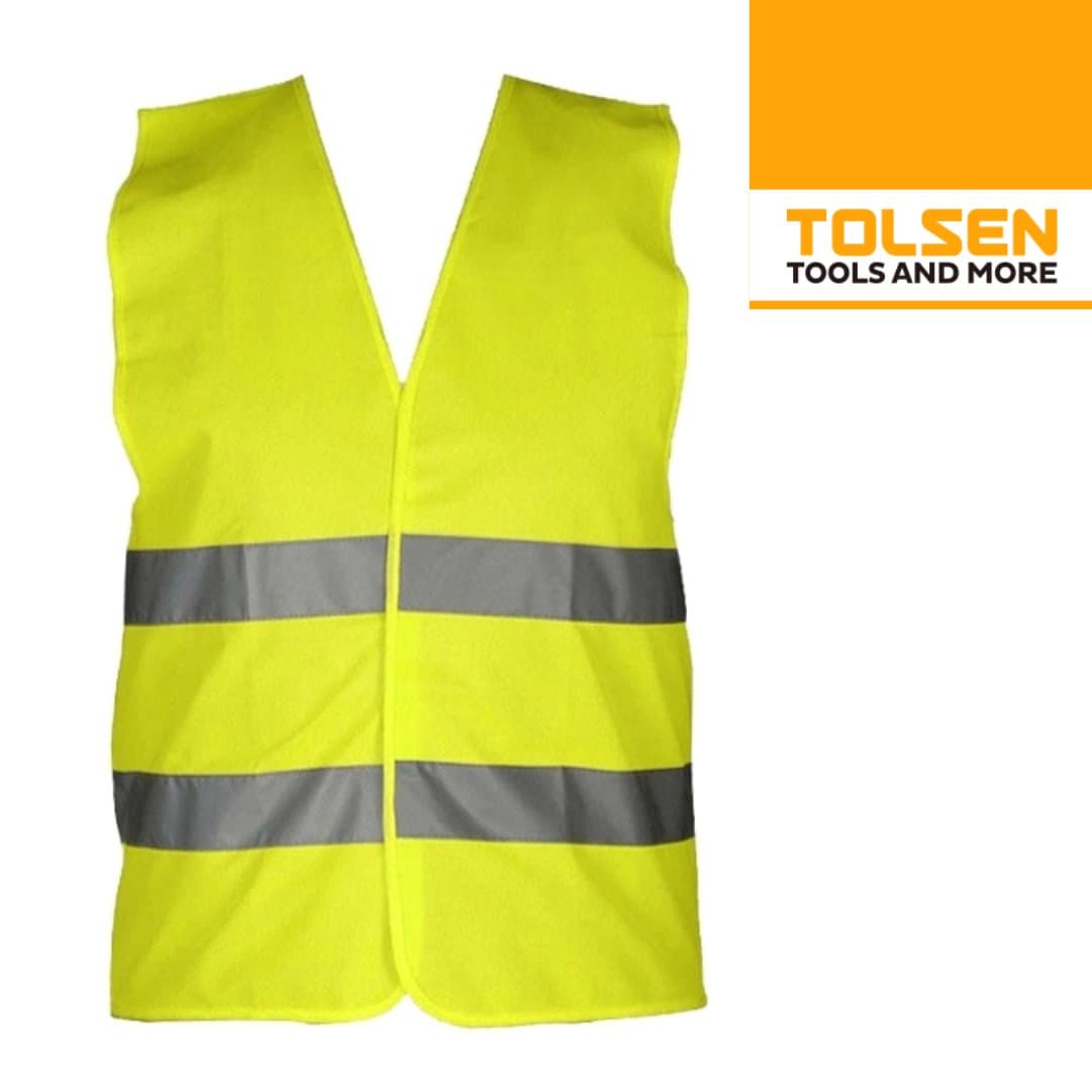 Colete Refletor Amarelo Fluorescente Tolsen