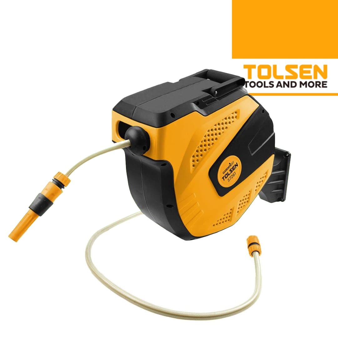 Enrolador de Mangueira Tolsen Automático - 15MT 