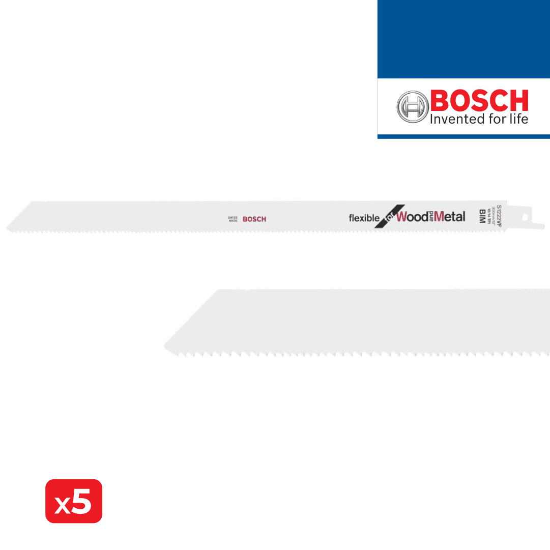 Lâmina Serra Sabre Bosch 300MM - 5UNI (2608656022)