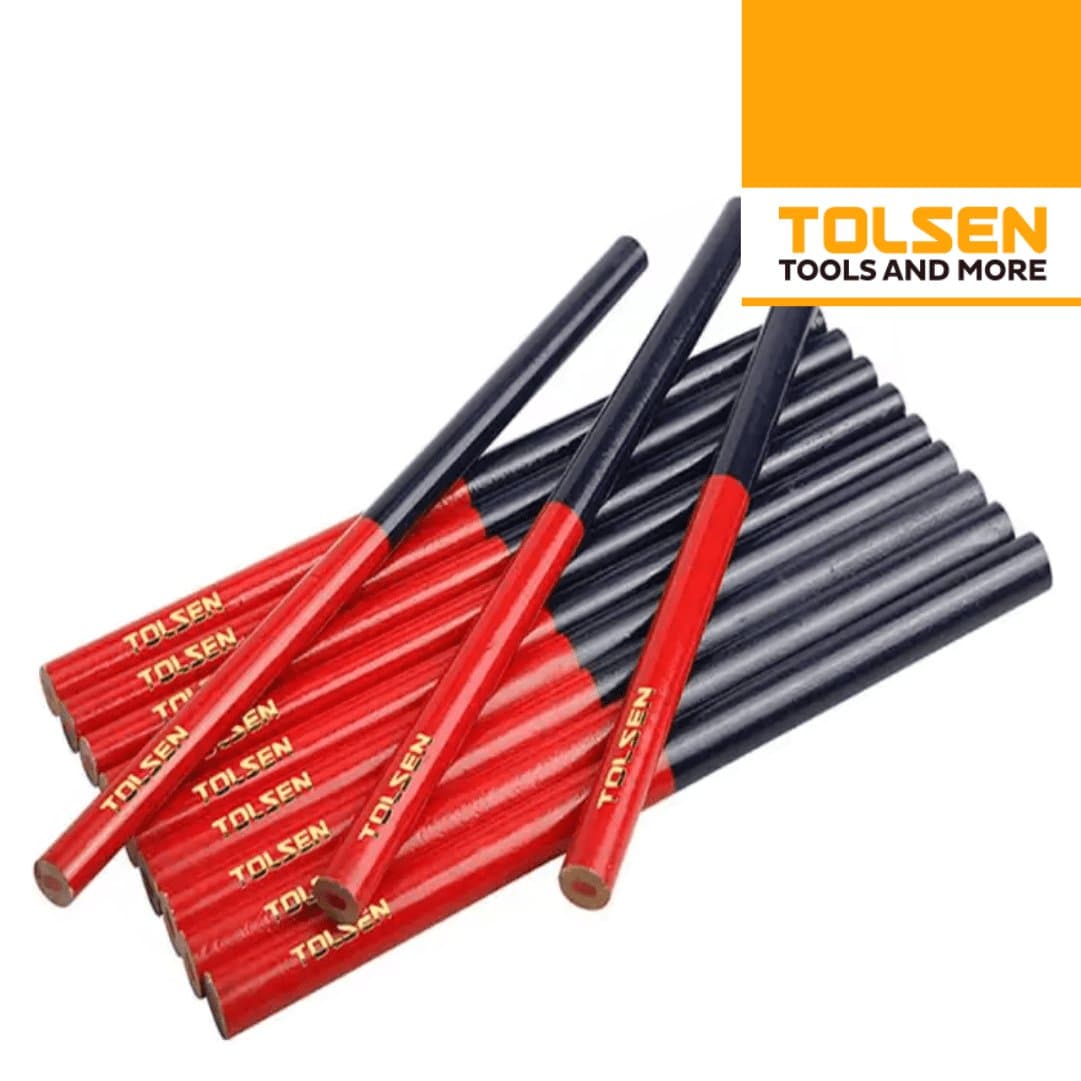 Lápis Carpinteiro Tolsen Bi-Color - 12UNI 