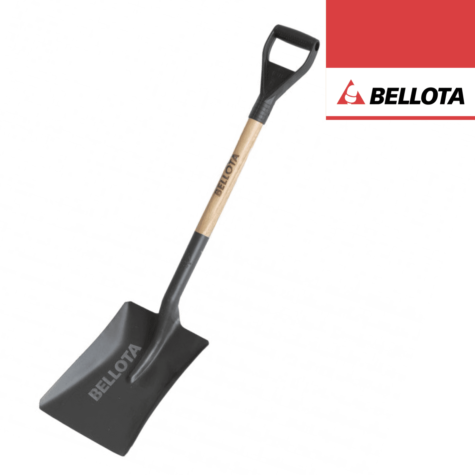 Pá Bellota Quadrada c/ Pega Plástico 5502-3