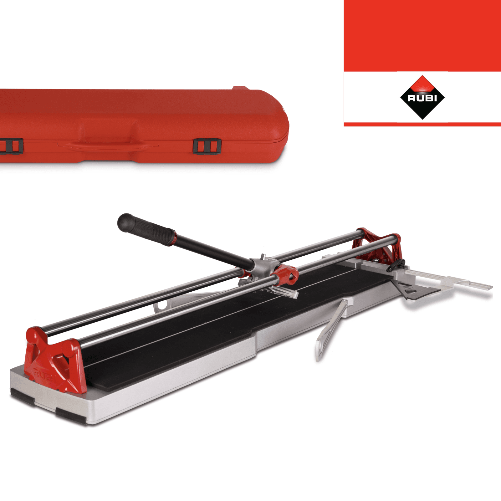 Cortador de Cerâmica Manual Rubi Profissional Speed-92 Magnet + Mala 