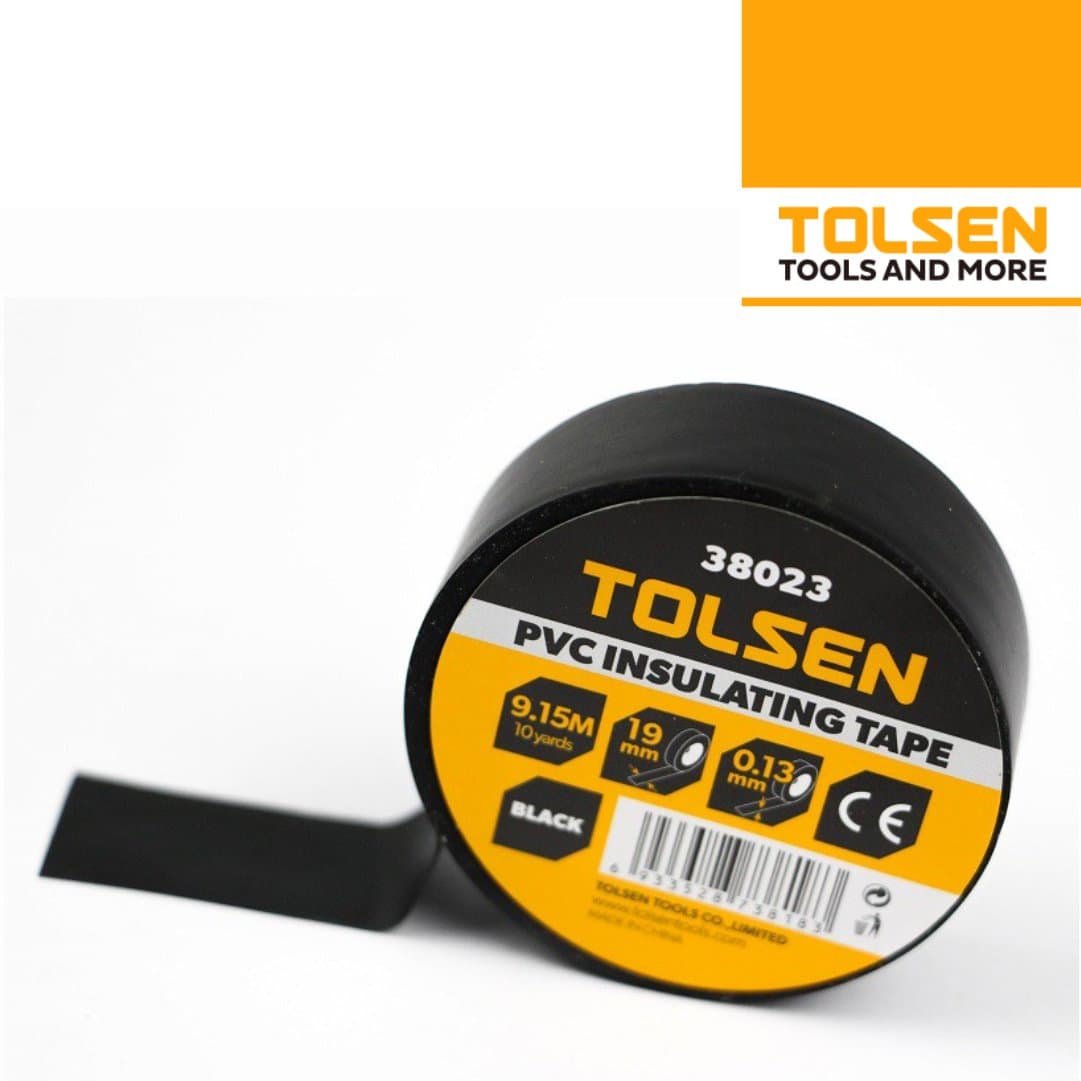 Fita Isoladora Preta Tolsen 19MM