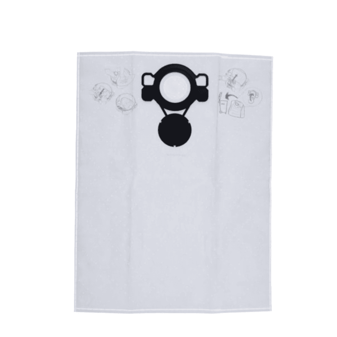 Sacos Tecido Sintético p/ Aspirador Bosch ~20LT - 5UNI (2605411229)