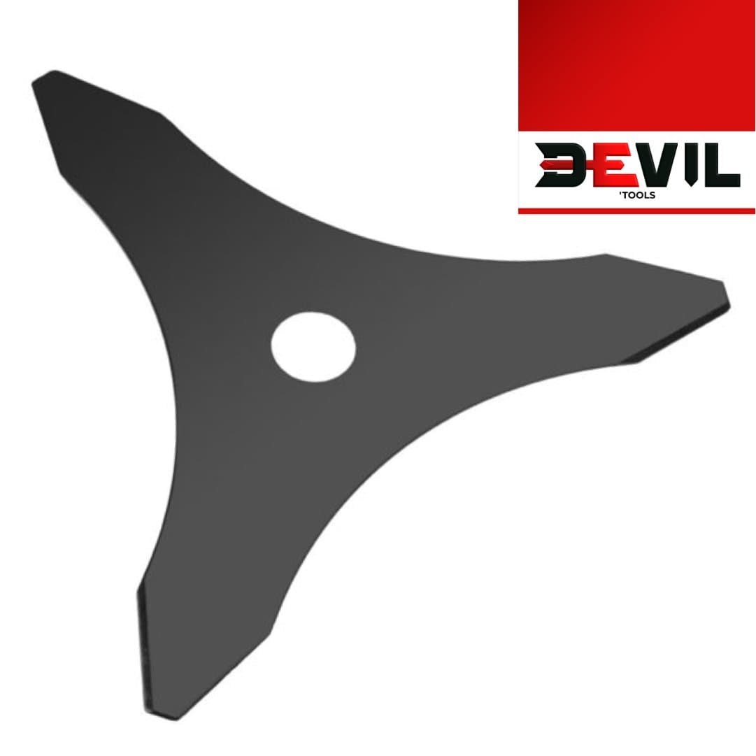Lâmina p/ Roçadora Devil'Tools 3 Dentes Direitos