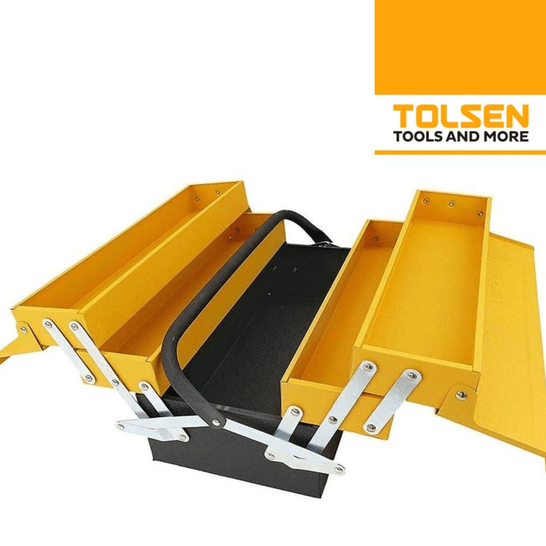 Mala Ferramenta Metal 5 Divisões Tolsen 495x200x205MM 