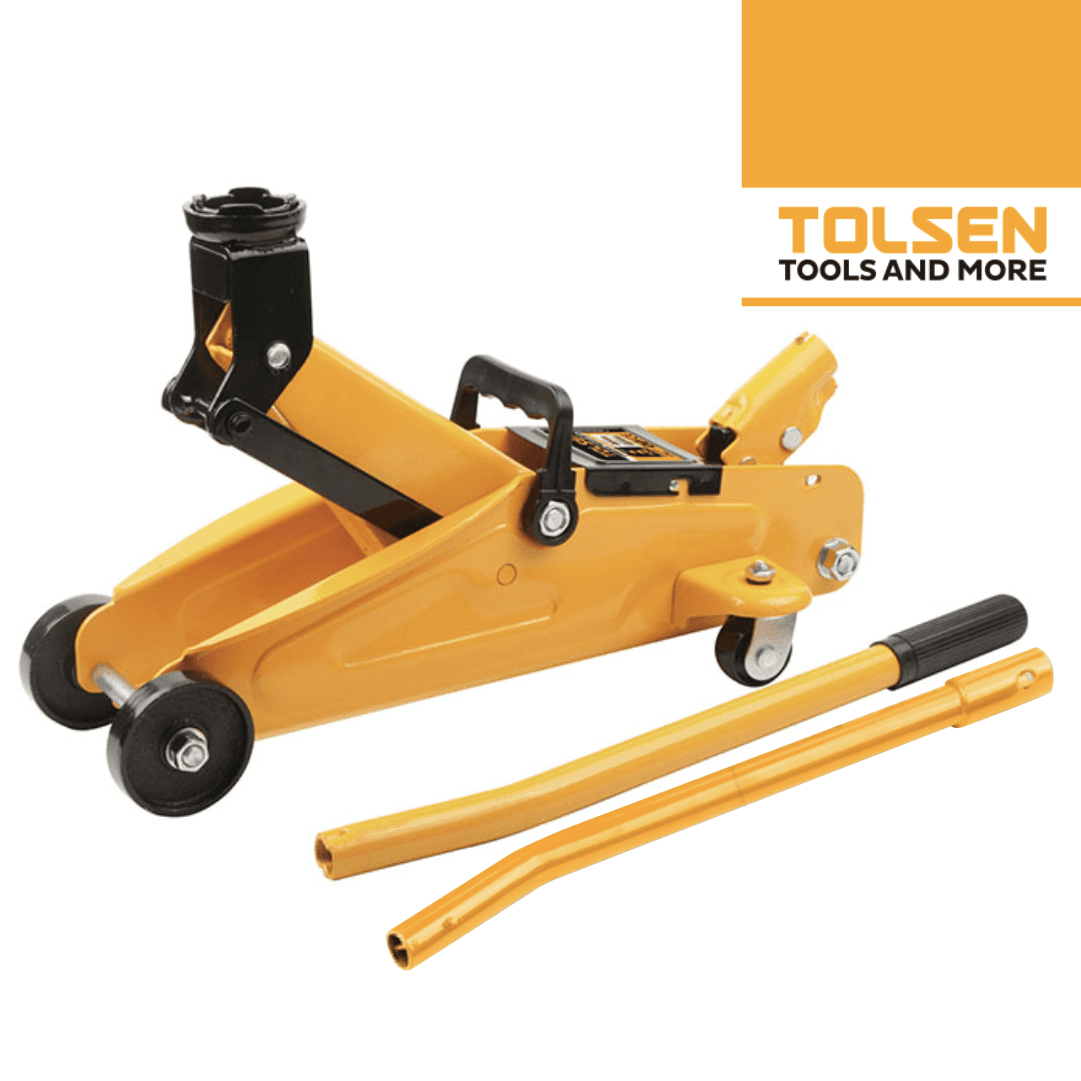 Macaco Hidráulico Rebaixado Tolsen Industrial 2Ton