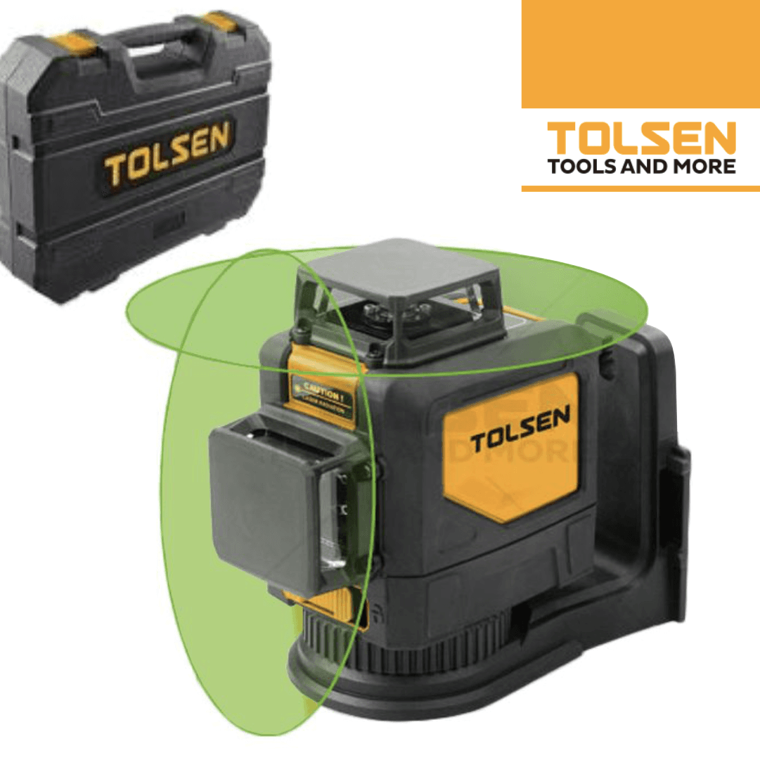 Nível Laser Tolsen Industrial Linha Verde 