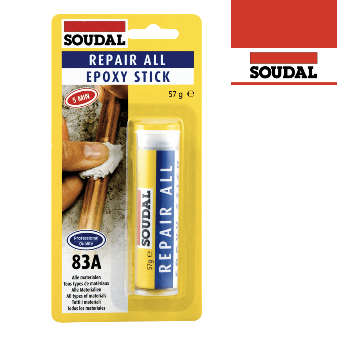 Cola Líquida Barrita Epóxi Universal 83A Soudal - 57GR 
