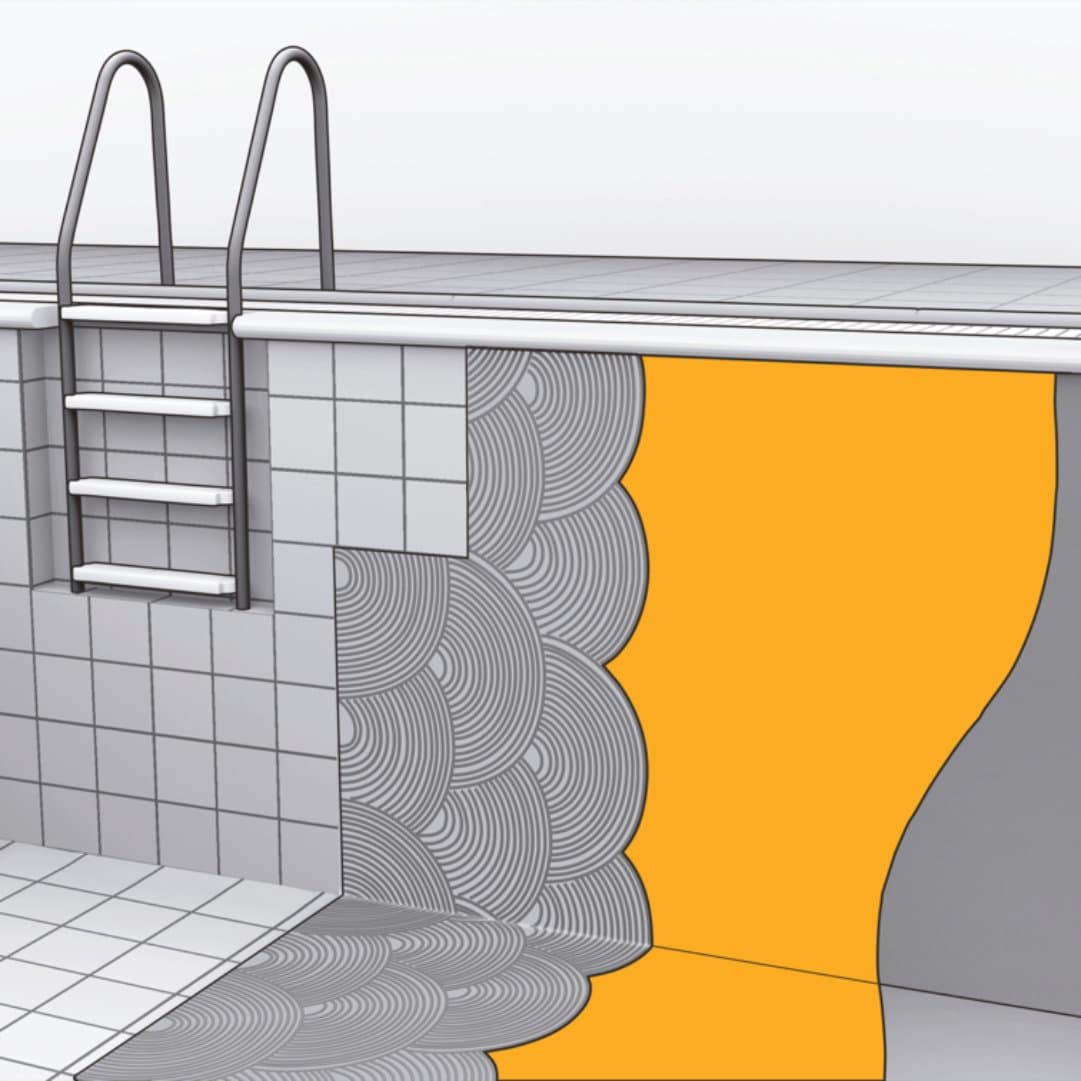 Argamassa de Impermeabilização Flexível Bicomponente Sikatop 209 Plus ES p/ Piscinas (A+B)