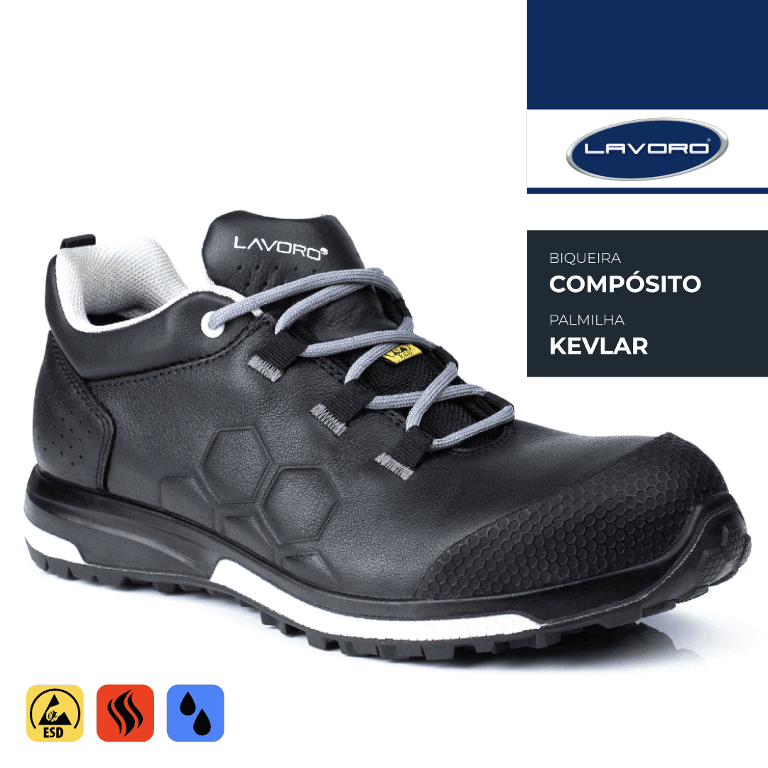 Sapato Segurança Lavoro Vader Black