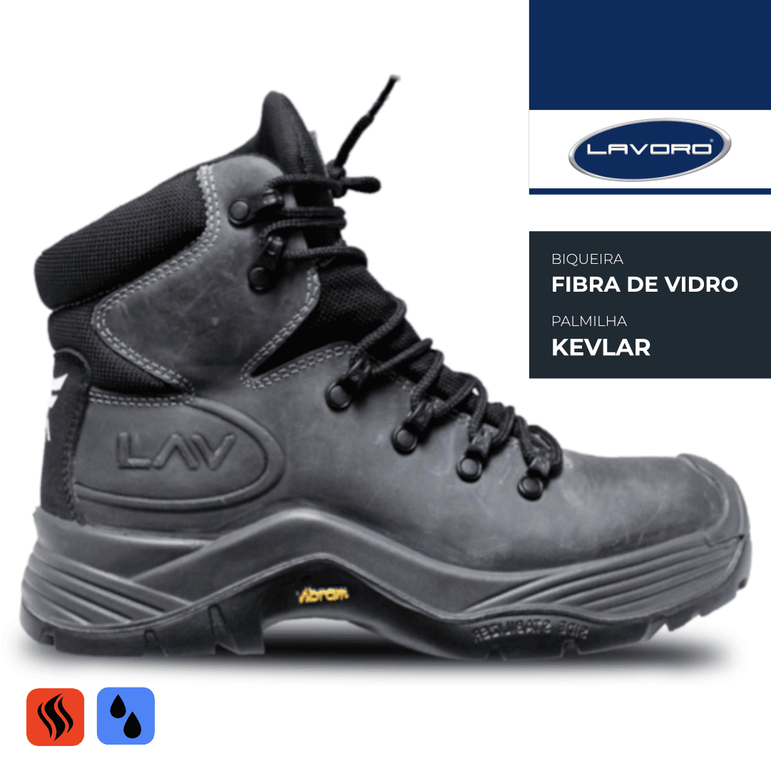 Bota Segurança Lavoro Cascades Cinzento