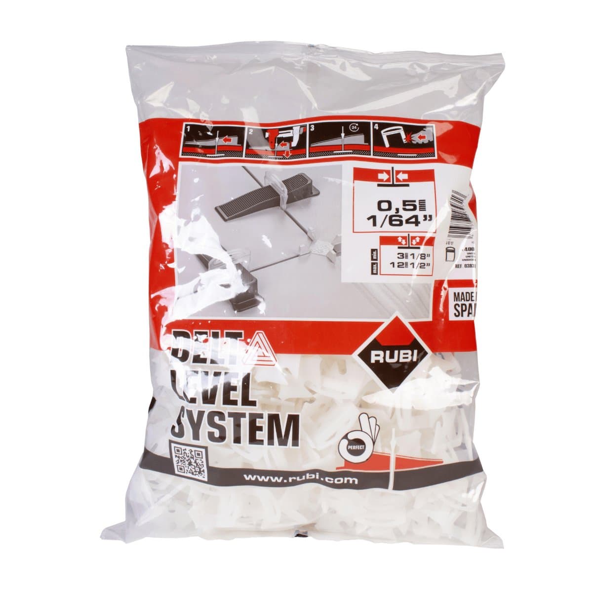 Abraçadeira p/ Delta Level System Rubi 3-12MM 1,5MM - 100UNI (02840)