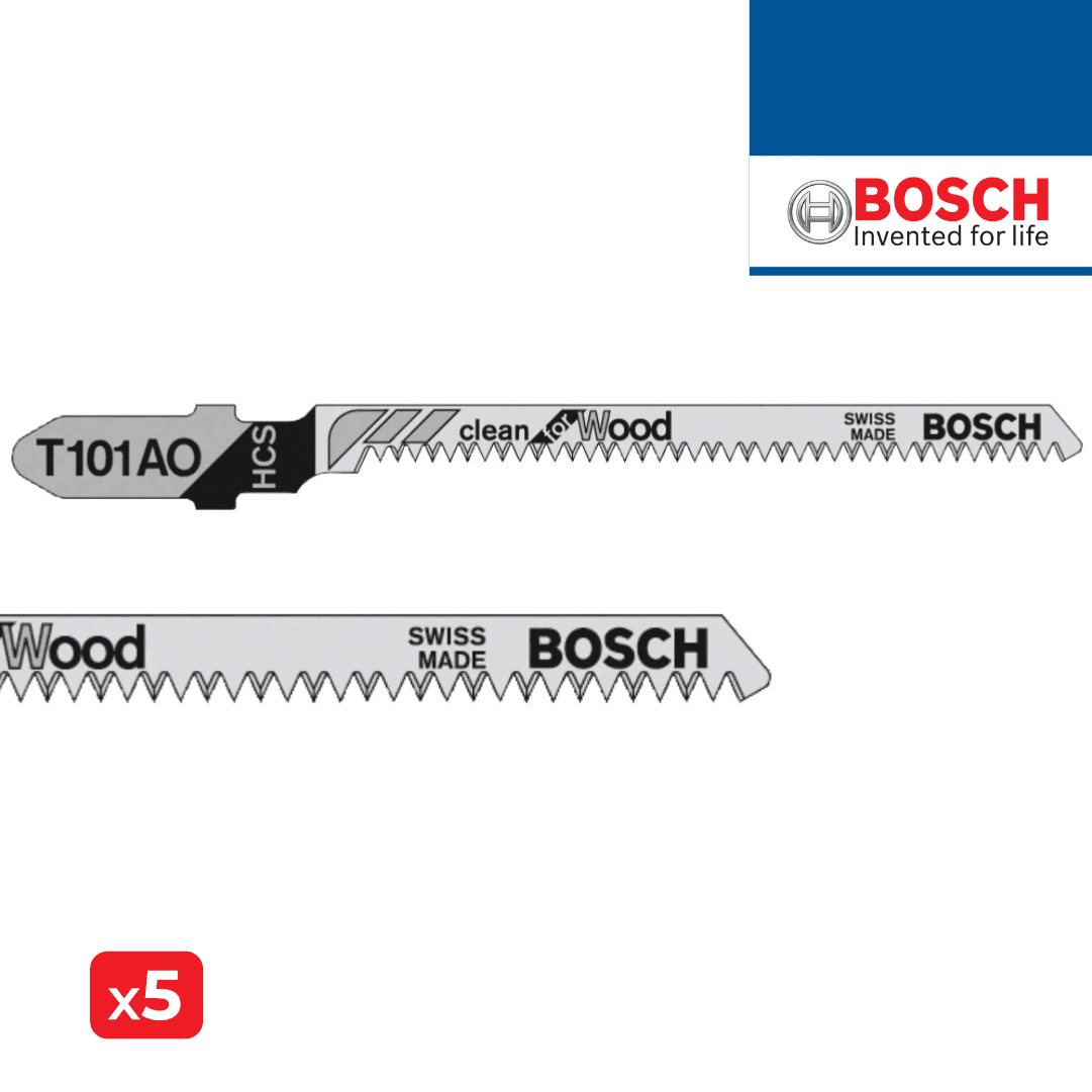 Lâmina Serra Tico Tico Bosch p/ Madeira T101AO - 5UNI (2608630031)