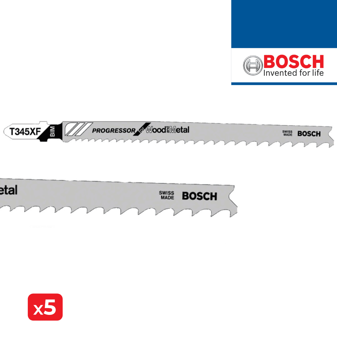 Lâmina de Serra Tico Tico Bosch T345XF - 5UNI (2608634994)
