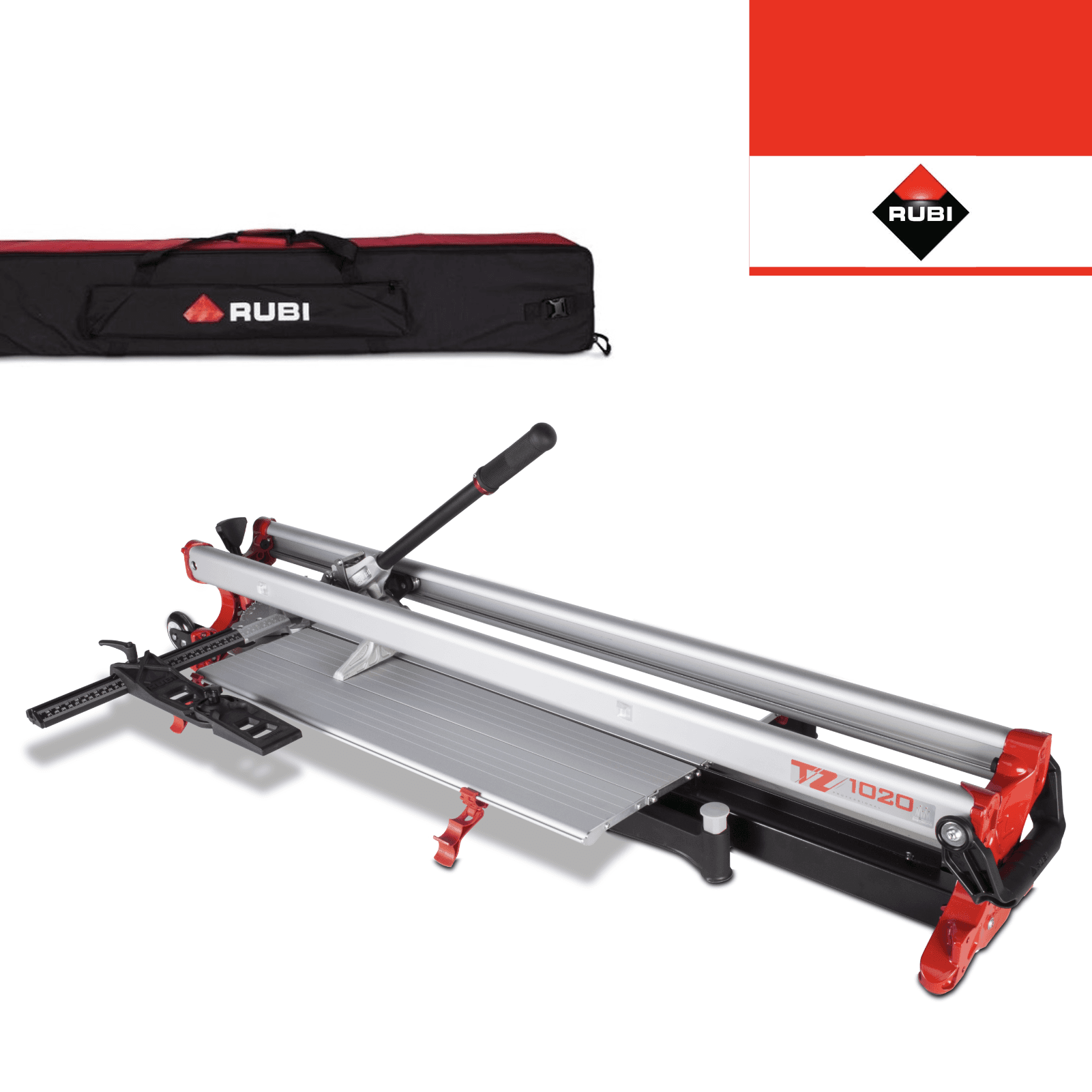 Cortador de Cerâmica Manual Rubi TZ-1020 + Saco