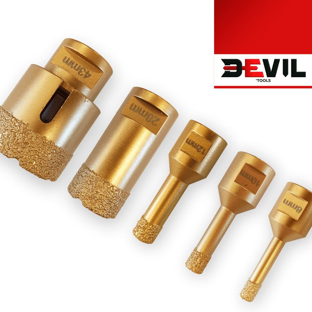 Broca Diamante Devil'Tools p/ Cerâmica