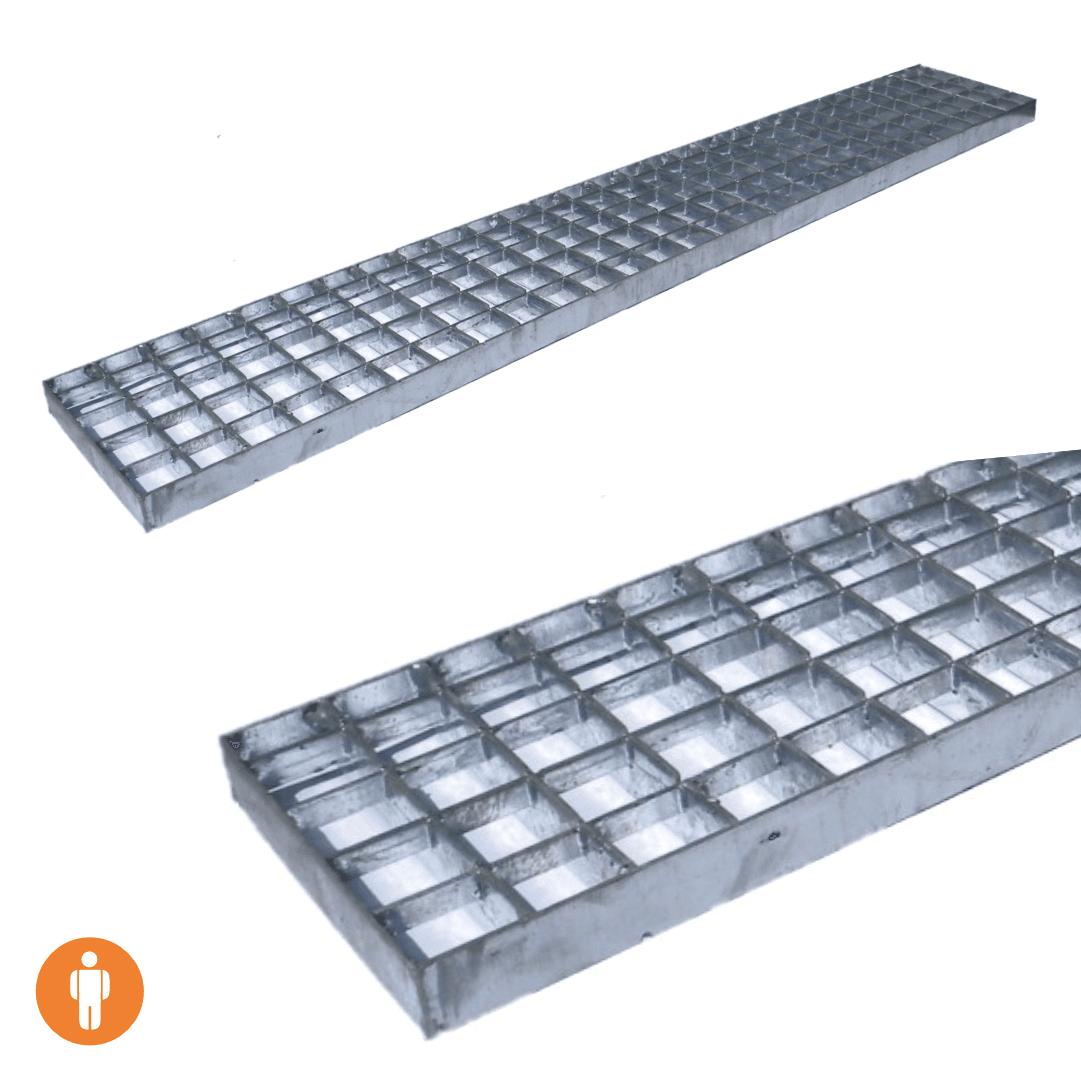 Grelha Embutida Malha 30x30MM Aço Galvanizado A15