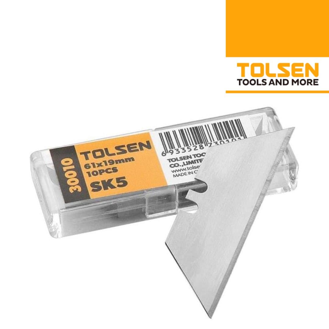 Lâminas X-Ato p/ Alcatifa Tolsen 61x19MM - 10PCS