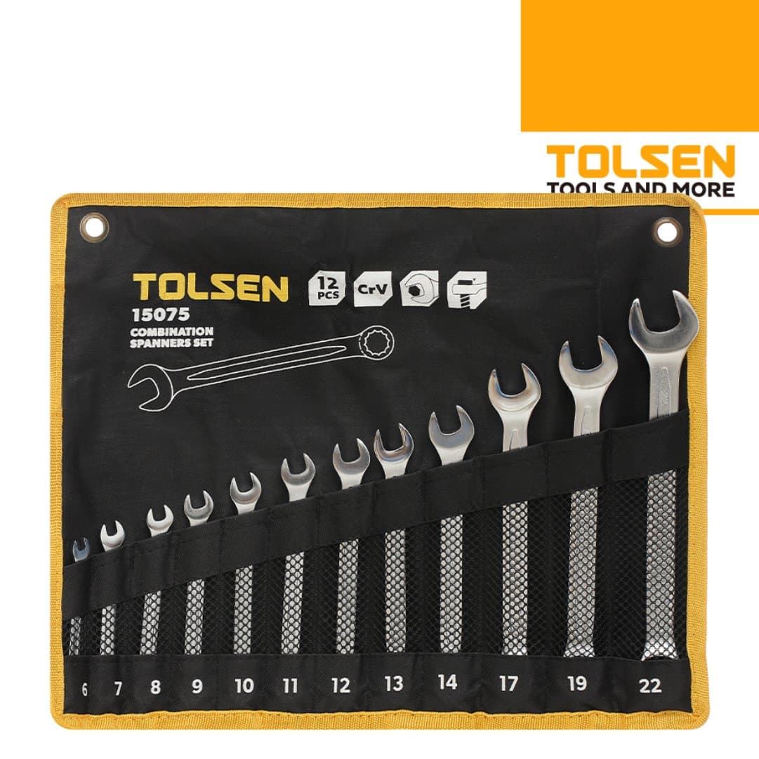 Jogo Chaves Boca/Luneta Tolsen 6 a 22MM - 12PCS 