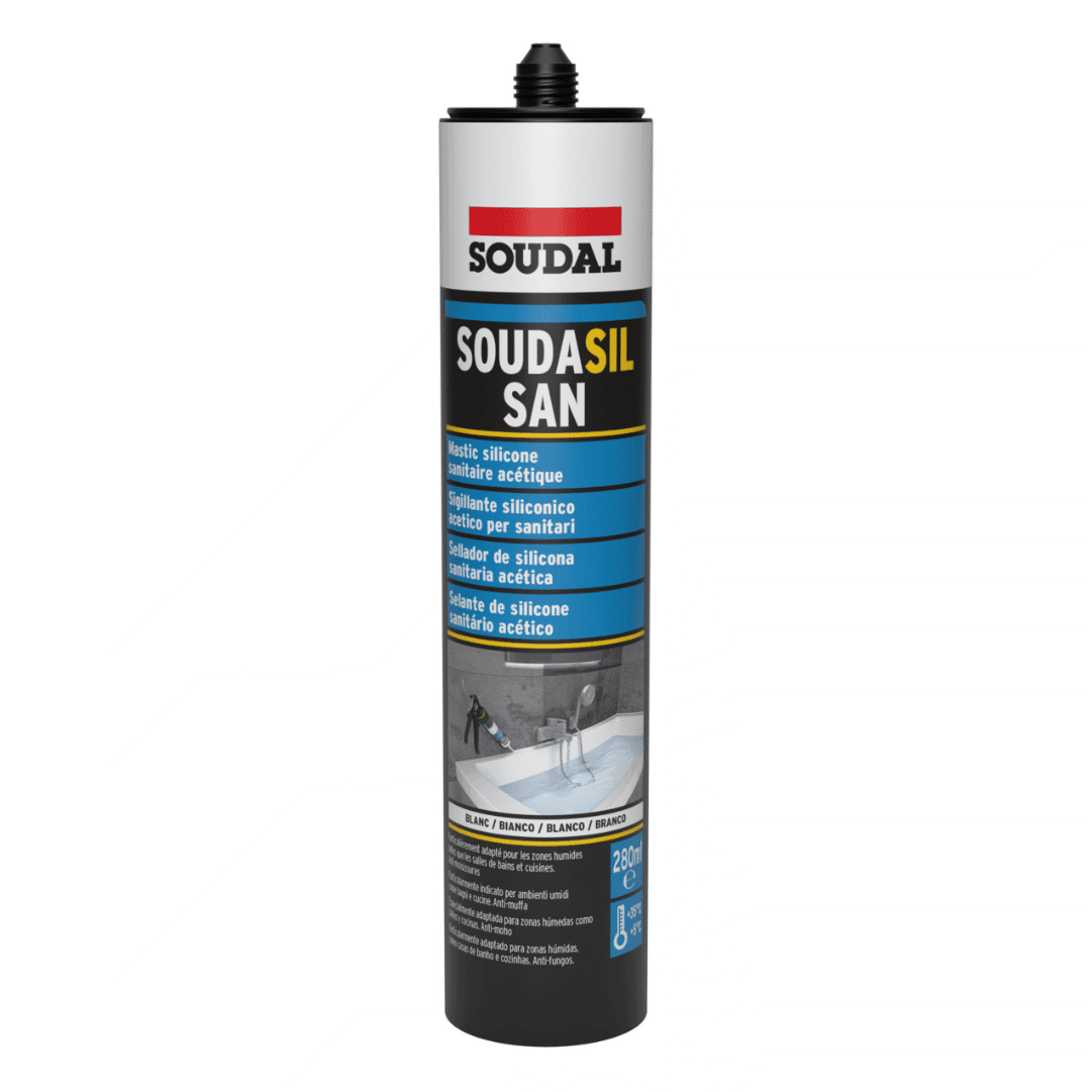 Silicone Soudasil San Sanitários Branco - 280ML