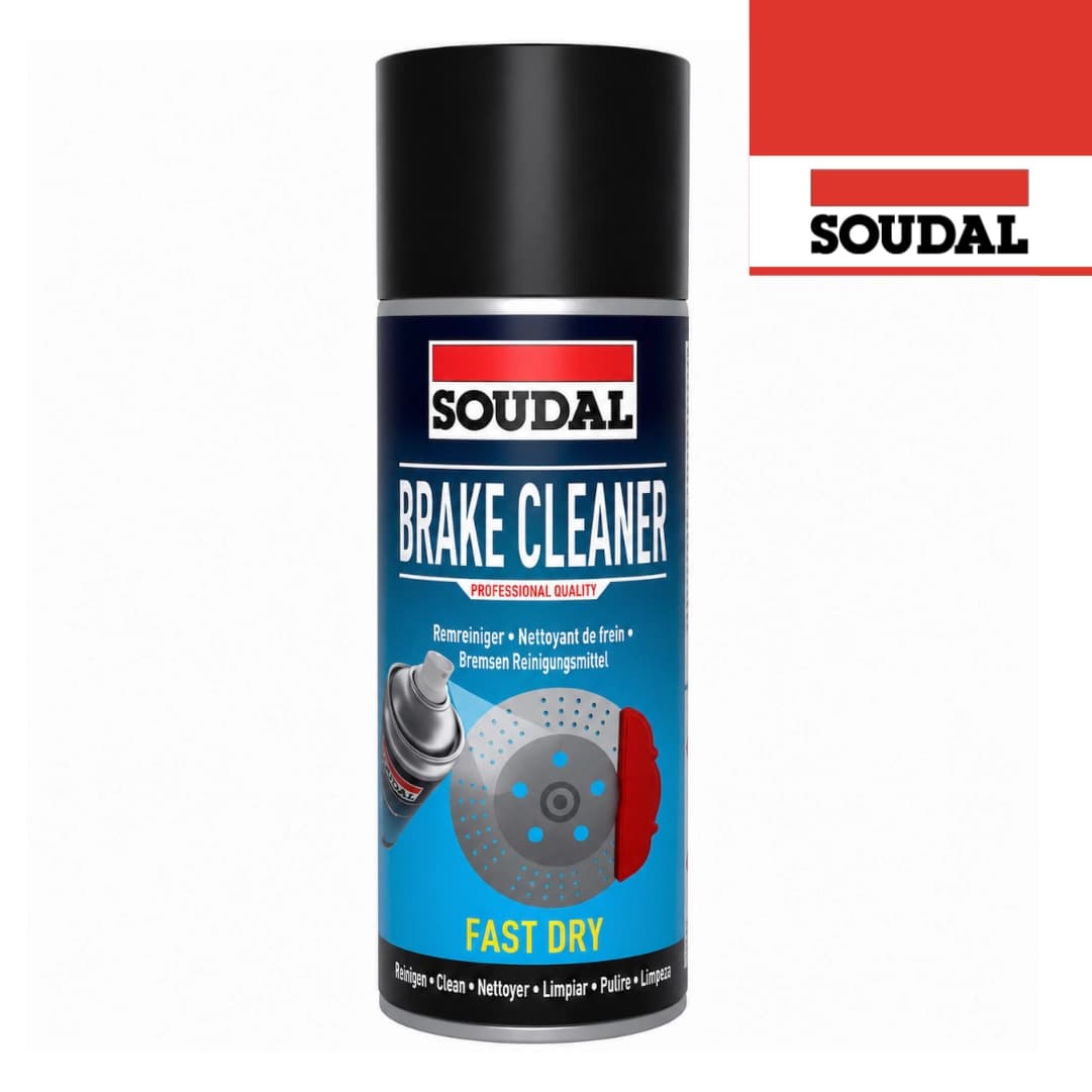 Spray Limpeza Travões Brake Cleaner Soudal - 400ML