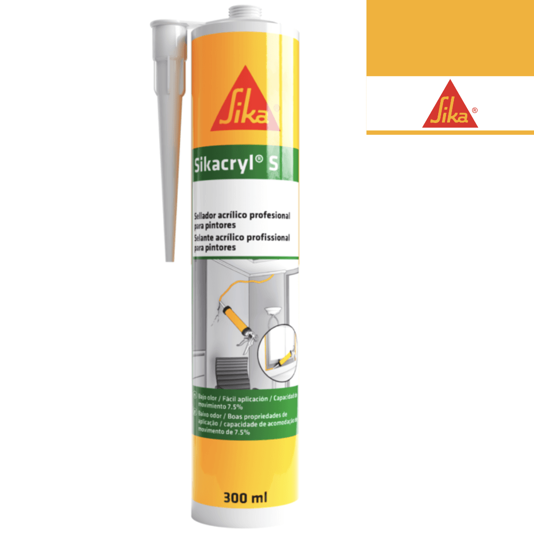 Silicone Acrílico Sikacryl S Branco - 300ML