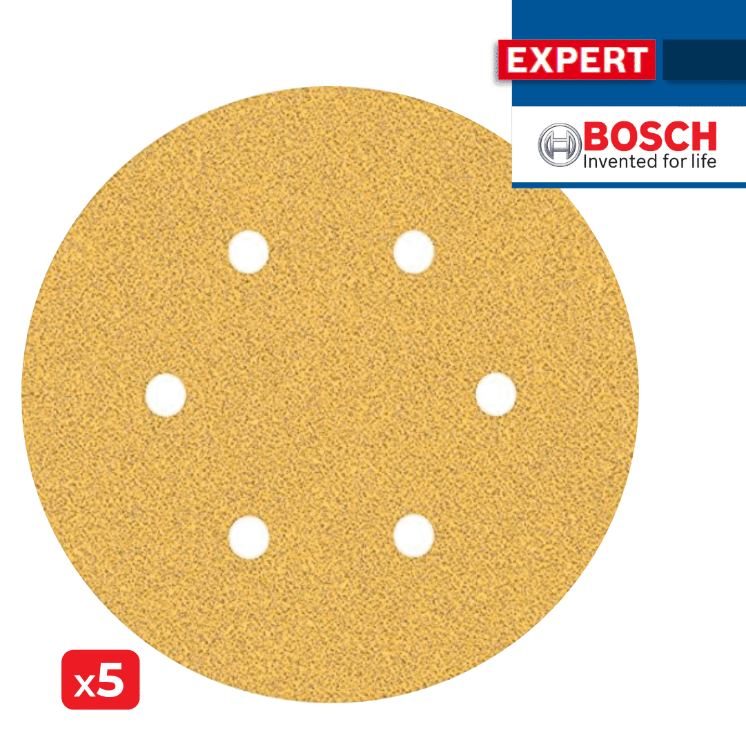 Lixa Bosch Expert C470 p/ Lixadeira Ø150MM - 5UNI