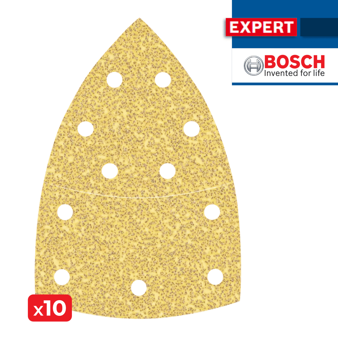 Lixa Bosch Expert C470 p/ Lixadeira 93MM+62MMx102MM - 10UNI