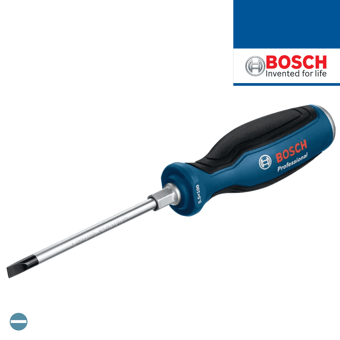 Chave Fenda Bosch SL5.5X100MM (1600A01TG0)