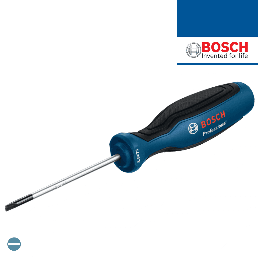 Chave Fenda Bosch SL3.5x75MM (1600A01TF8)