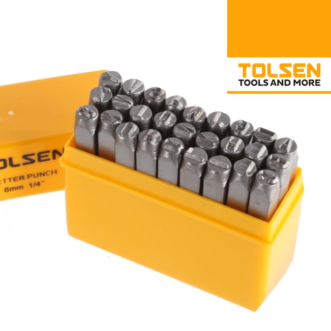 Jogo Abecedário Pancada Tolsen 6MM - 27PCS 