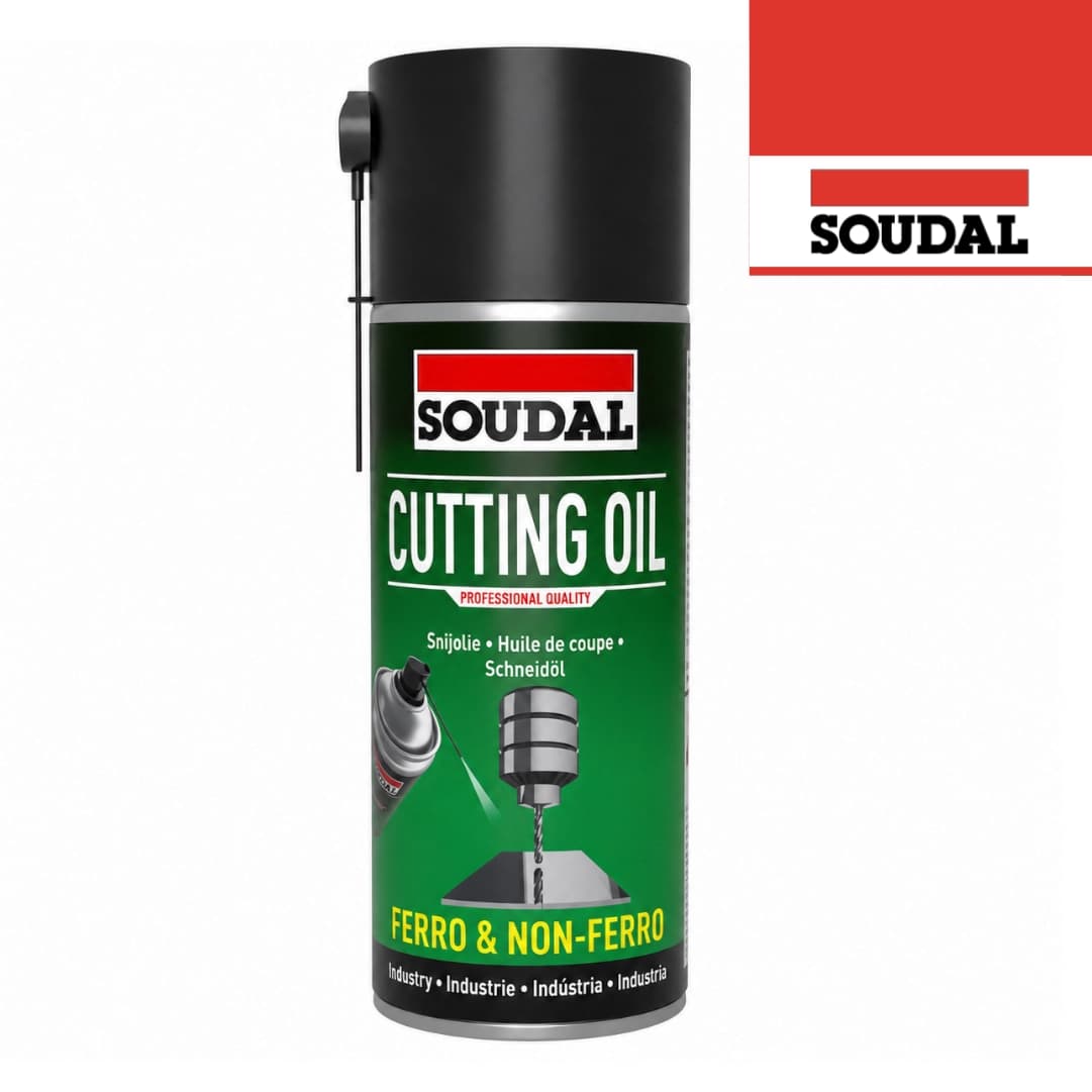 Spray Lubrificante Cutting Oil p/ Sobreaquecimento Soudal - 400ML