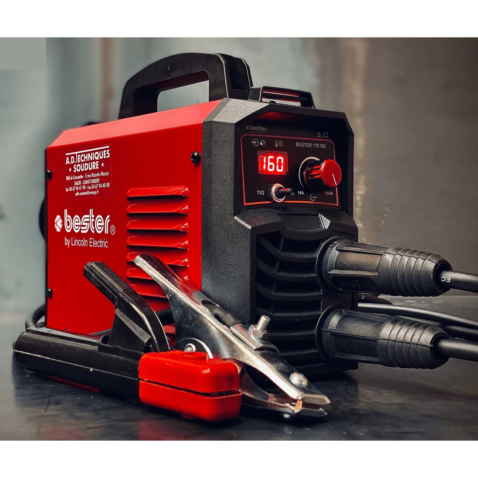 Aparelho Soldar Bester by Lincoln 170-ND Inverter + Mala