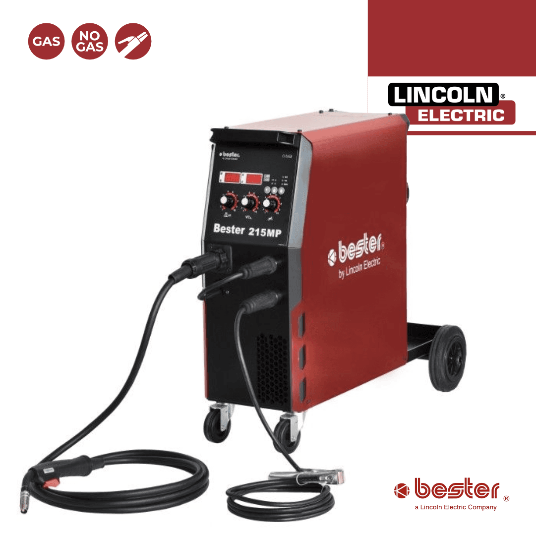 Aparelho Soldar Bester by Lincoln Semi-Automática 215MP Multi Multifunções