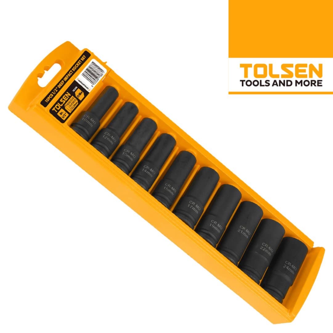 Jogo Chaves Caixa Longa Impacto Tolsen Industrial - 10PCS