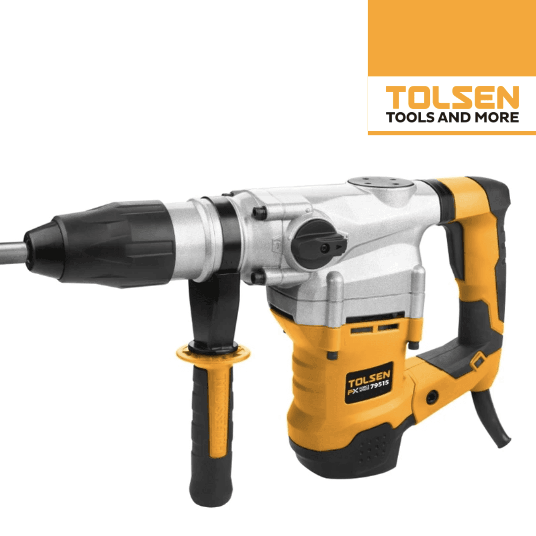 Martelo Perfurador Tolsen SDS-Max 1600W + Acessórios 