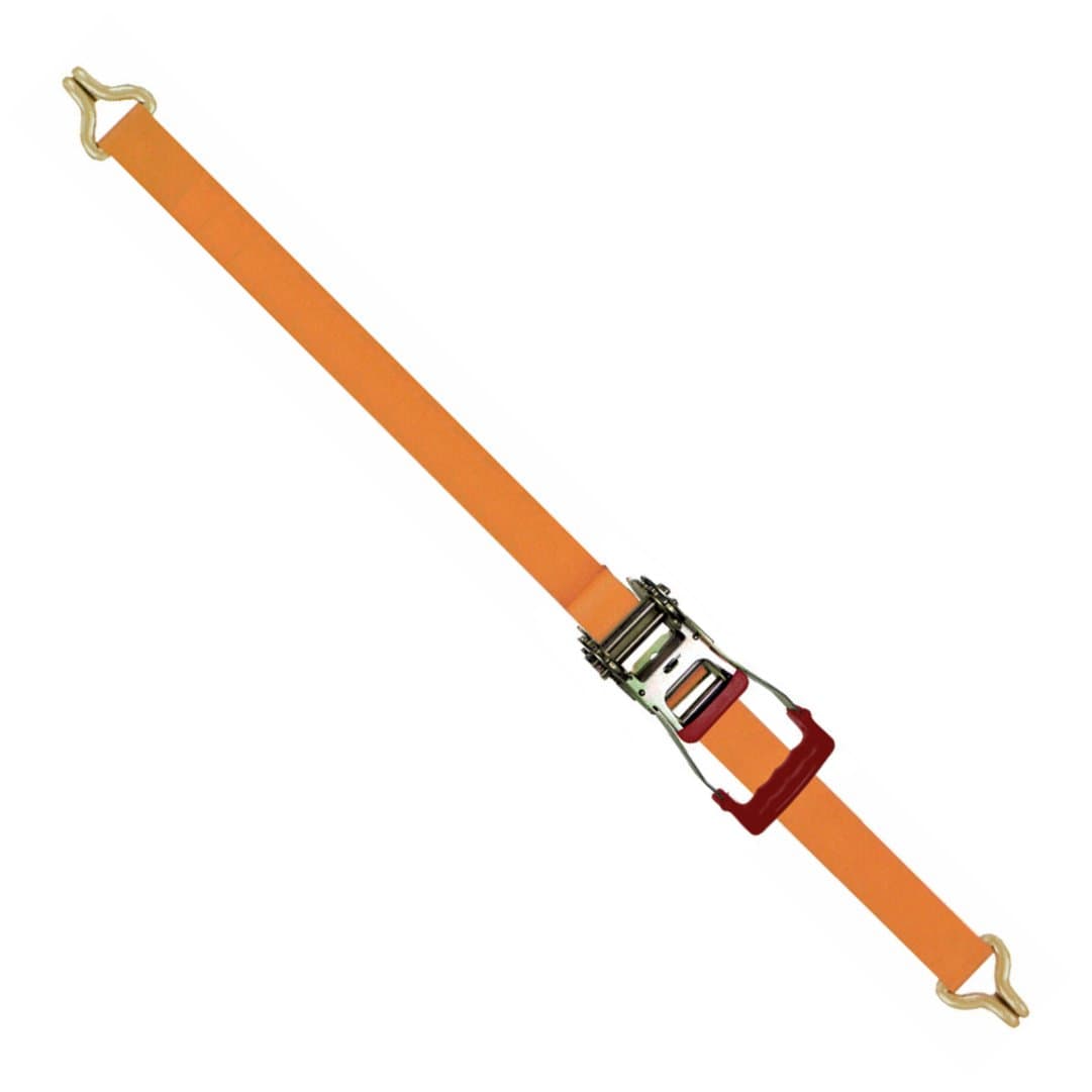Cinta Amarração c/ Tensor de Carranca e Ganchos Fechados 5TON - 50MMx8,50MT (ENG-198)
