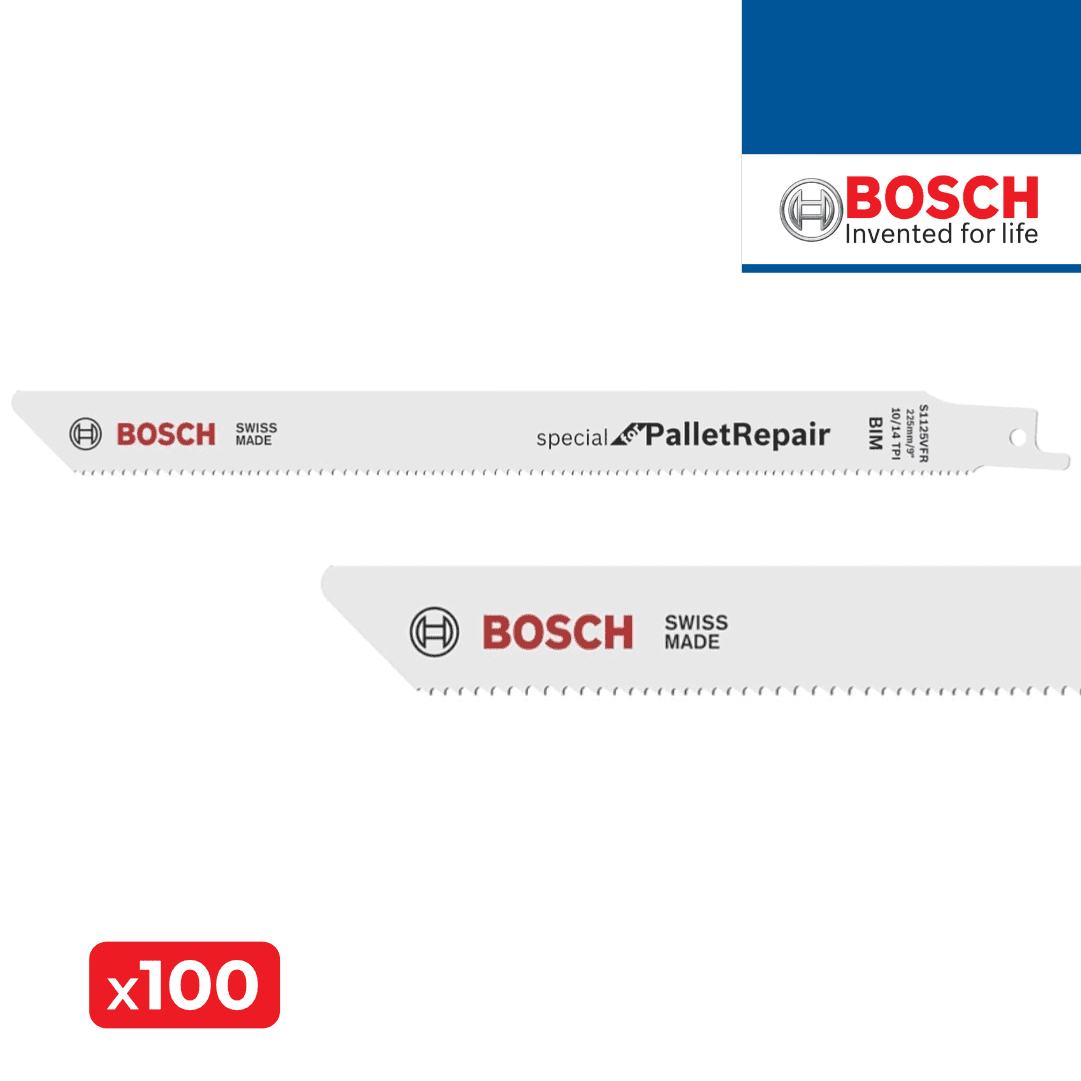 Lâmina Serra Sabre Bosch S1125VFR p/ Pallet - 100UNI (2608658031)