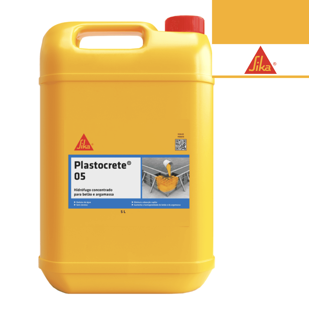 Hidrofugo Betão Argamassa Sika Plastocrete-05 - 20L